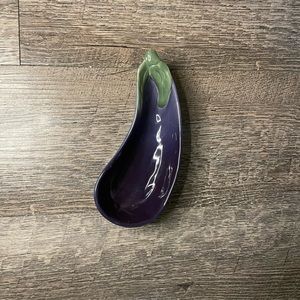 Williams Sanoma Jardin Portager collection eddplant dish